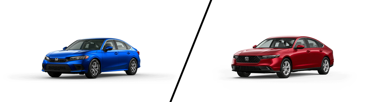 2023 Honda Civic vs 2023 Honda Accord